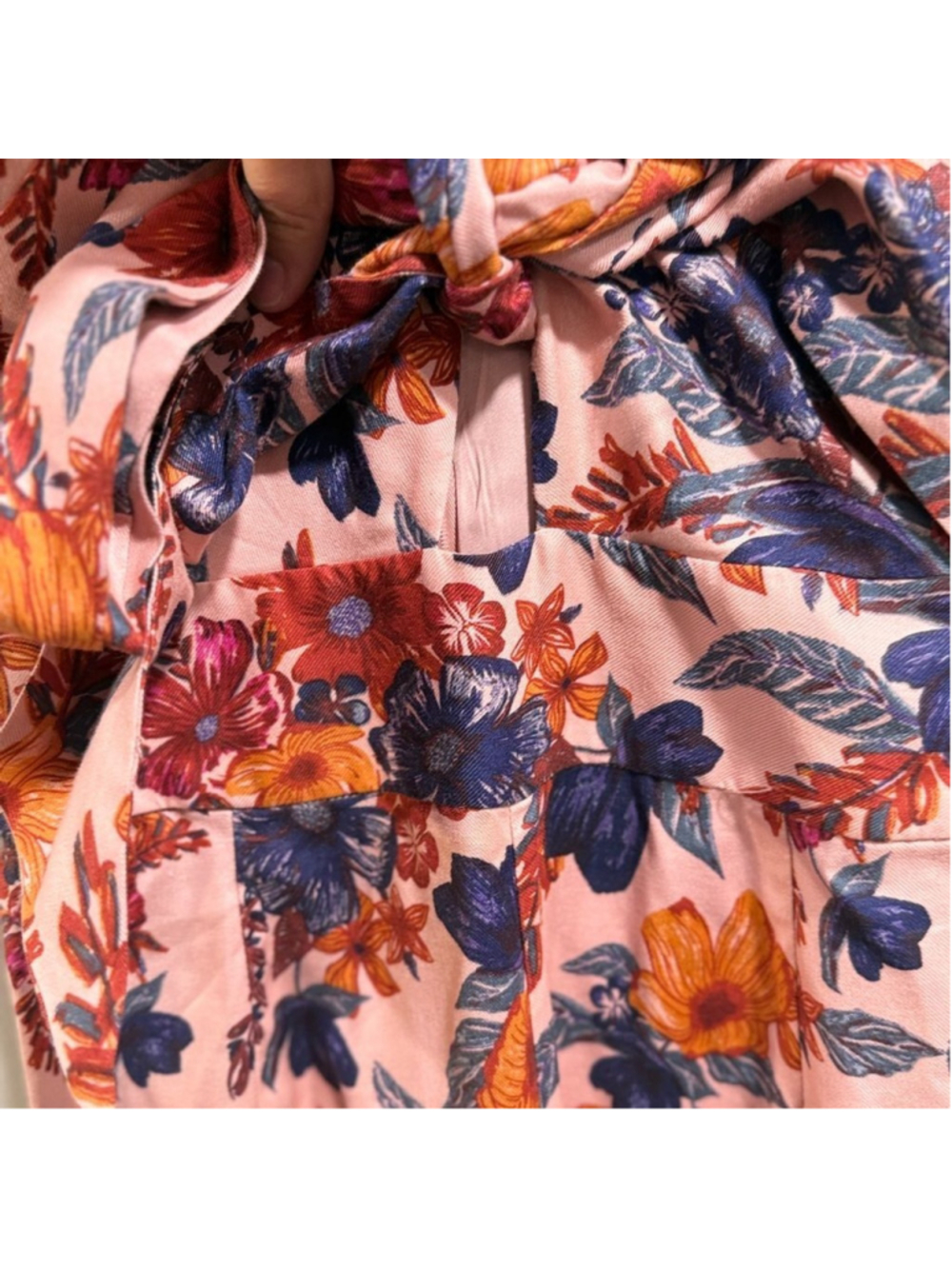 Finders Keepers Women's Floral Sleeveless Maxi Wide Leg Jumpsuit Size XS - Picture 3 of 11